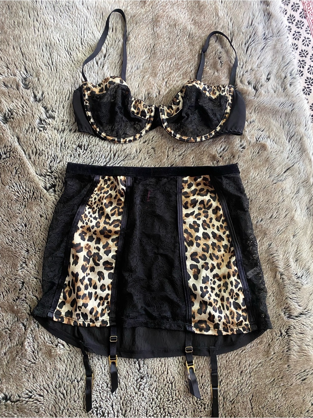 Leopard Lingerie Set